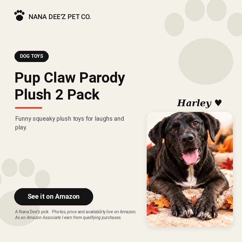 Nana Deez tag with Harley